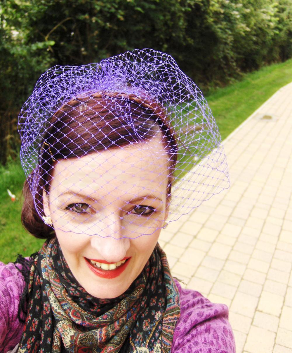 Blue Birdcage Veil main image 1